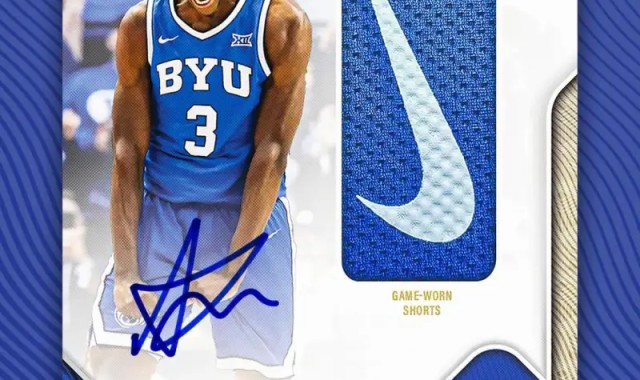 九游体育官网入口-迪班察破BYU校史得分记录！球衣+篮网碎片入藏亲签球星卡